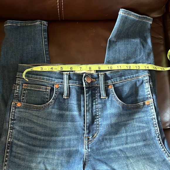 Madewell 10” Women’s High-Rise Skinny Jeans size 27 - Picture 6 of 12